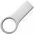 Металлический USB флеш-накопитель, 4ГБ, серебристый цвет