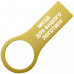 Металлический USB флеш-накопитель, 4ГБ, черный цвет