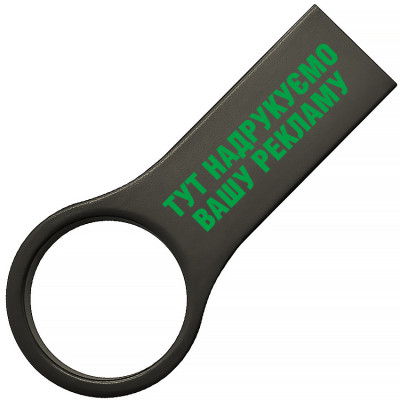 Металлический USB флеш-накопитель, 32ГБ, черный цвет