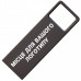 Металлический USB флеш-накопитель, 4ГБ, черный цвет