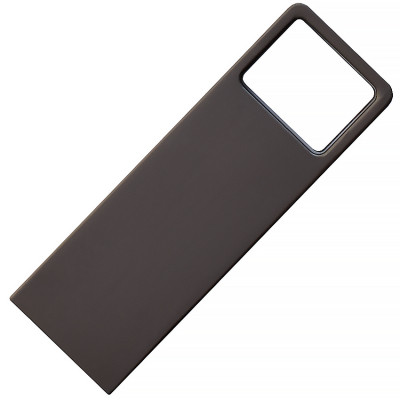 Металлический USB флеш-накопитель, 4ГБ, черный цвет