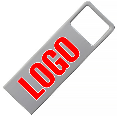 Металлический USB флеш-накопитель, 8ГБ, черный цвет