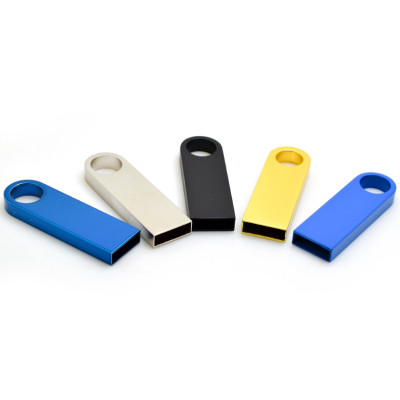 Металлический USB флеш-накопитель, 64ГБ, серебристый цвет