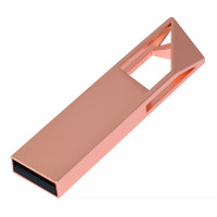 Металлический USB флеш-накопитель, 8ГБ, медный цвет