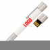 USB флеш-накопитель Ручка, 64ГБ, белый цвет