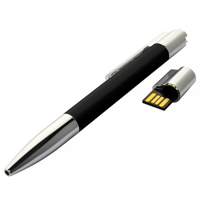 USB флеш-накопитель Ручка, 64ГБ, черный цвет