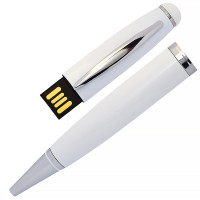 USB флеш-накопитель в виде Ручки, 4ГБ, белый цвет