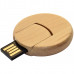 Деревянный USB флеш-накопитель, 4ГБ, бежевый цвет