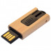 Деревянный USB флеш-накопитель, 4ГБ, бежевый цвет