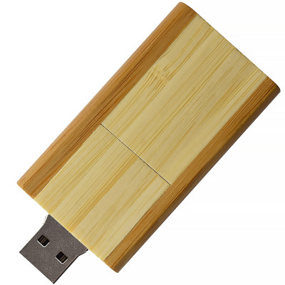 Деревянный USB флеш-накопитель, 8ГБ, бежевый цвет