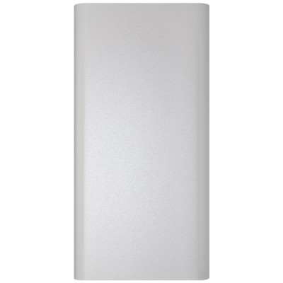 Power Bank (повербанк) под нанесение Вашего лого, 11000 mAh, серебристый цвет
