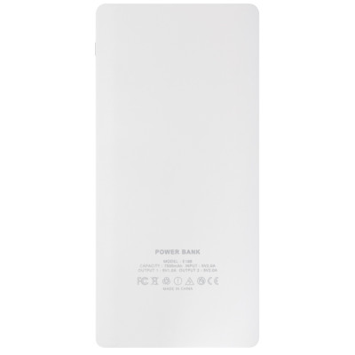 Power Bank (повербанк) под нанесение Вашего лого, 7500 mAh, белый цвет
