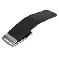 Флеш-пам'ять 16 Гб метал + шкіра