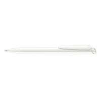 Ручка кулькова Dart Polished пластик білий