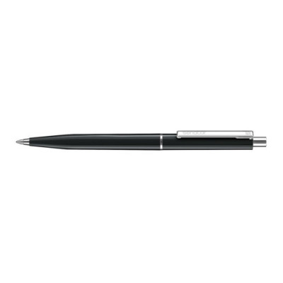Ручка кулькова Point Polished пластик, корпус чорний