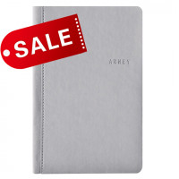 Блокнот 11х16,5 блок: чистий аркуш ANDRE, сірий