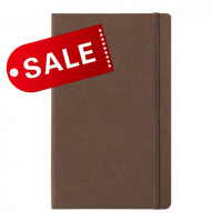 Блокнот 13,2х21 блок:лист в лінію BAER, коричневий