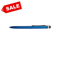 Ручка кулькова зі стилусом Sofia, синя