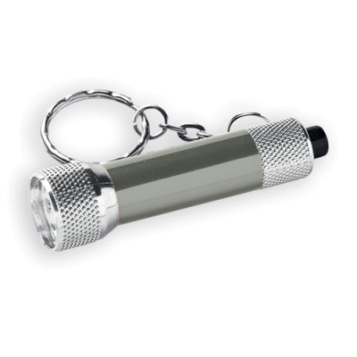 Брелок-ліхтарик KEYCHAIN TORCH с LED, металік
