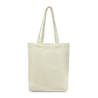 Эко-сумка из хлопка (36х38х7(дно) см.), 240г/м2, ТМ "Эко-Торба"