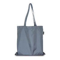 Эко-сумка серая из плащёвки (38х40 см.) ТМ "Эко-Торба"