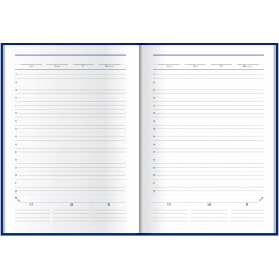 Щоденник недатований, А5, Carin, чорний