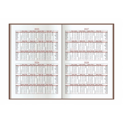 Щоденник недатований, ECONOMIX ALLEGRA, чорний, А5