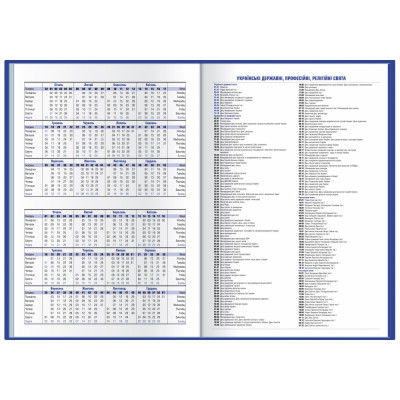 Щоденник датований 2024, GALAXY, світло-сірий, А6