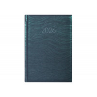 Щоденник датований 2026, SEA, зелений (смарагд), А5