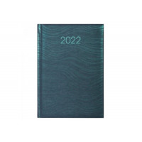 Щоденник датований 2022, SEA, зелений (смарагд), А6