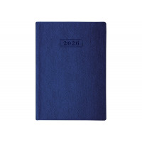 Щоденник датований 2026, TWEED, синій, А5