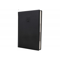 Щоденник датований 2022, CAPRICE, чорний, кремовий блок, А5