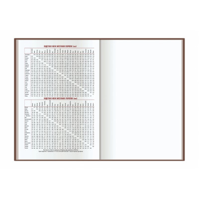 Щоденник датований 2026, FANTASY, бордо, А5