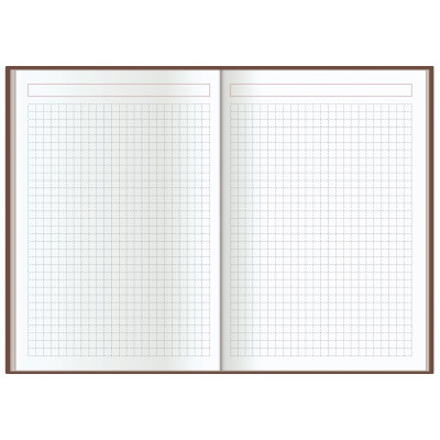 Щоденник датований 2026, NEBRASKA, синій, тиснення "Герб", А5