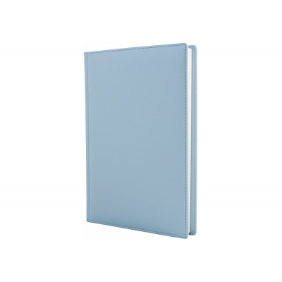 Щоденник недатований Cabinet, CAPRICE, блакитний, кремовий блок, А5