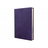 Щоденник недатований, Optima FANTAZY, кремовий блок, клітинка, фіолетовий, А5