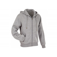 Байка з капюшоном чоловіча ST 5610, розмір XL, колір: сірий