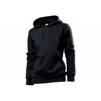 Толстовка жіноча ST 4110, розмір L, колір: чорний