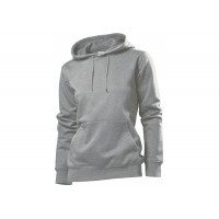 Толстовка жіноча ST 4110, розмір L, колір: сірий