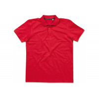 POLO мужское ST 9060, розмір XXL, колір: червоний насичений