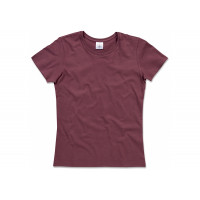 Футболка жіноча ST 2600, розмір M, колір: темно-червоний