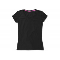 Футболка жіноча ST 9700, розмір L, колір: чорний