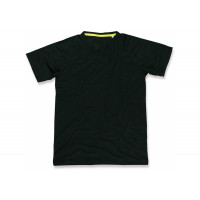 Футболка чоловіча ST 8410, розмір S, колір: чорний