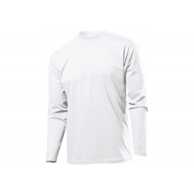 Футболка чоловіча длинный рукав ST 2500, розмір XL, колір: білий