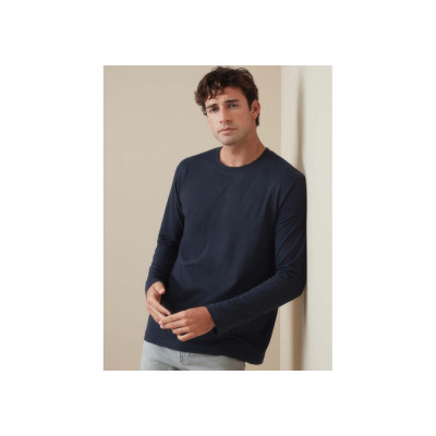 Футболка чоловіча длинный рукав ST 2500, розмір S, колір: чорний