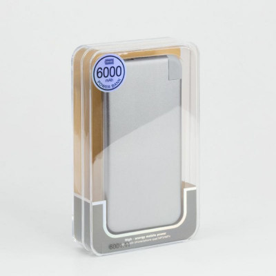 Повербанк (портативный аккумулятор) Trick, 6000 mAh, 2 USB