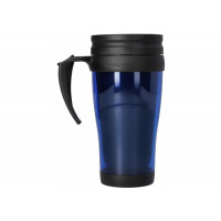 Термокружка пластикова Optima Promo LITE 400 мл, синя