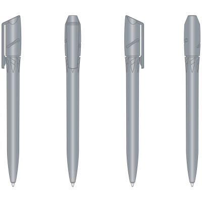 Ручка пластикова 'Twister' (Ritter Pen) поворотна