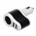 Автомобільний зарядний пристрій 2 порти USB 2.0 + розгалужувач