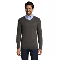 Мужской пуловер с v-образным вырезом SOL'S GLORY MEN